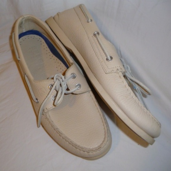 cream sperrys